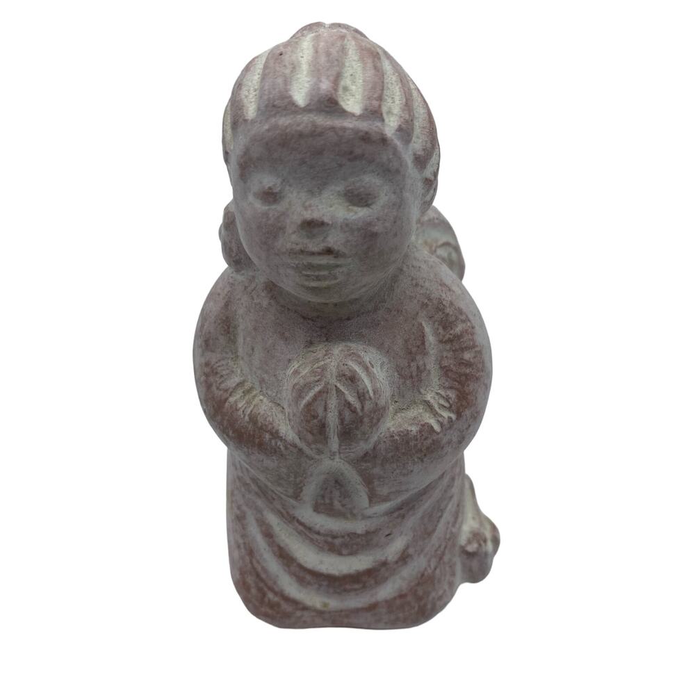Vintage Isabel Bloom praying Angel signed‎ retired 1996 sculpture